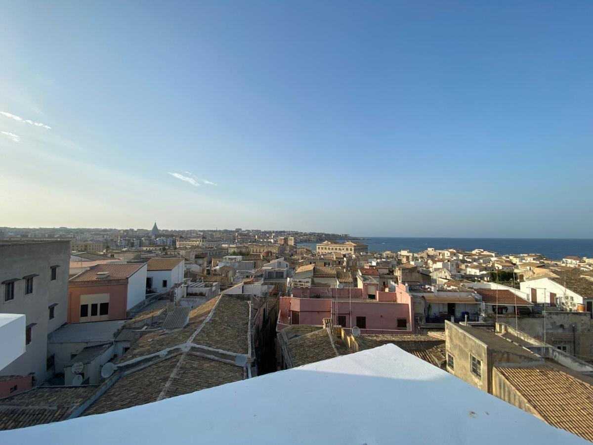 シラクーサTerrazza Dei Mori - Seaview Terrace In Ortigiaアパートメント エクステリア 写真