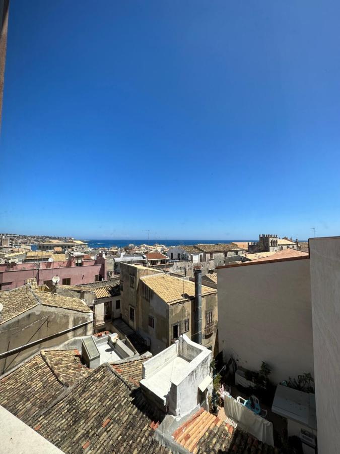 シラクーサTerrazza Dei Mori - Seaview Terrace In Ortigiaアパートメント エクステリア 写真